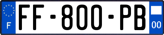 FF-800-PB