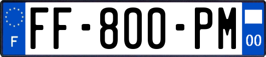 FF-800-PM
