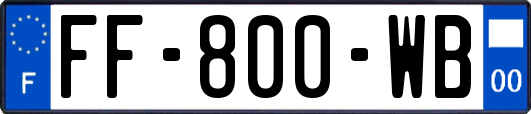 FF-800-WB