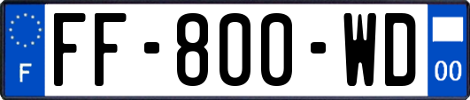 FF-800-WD