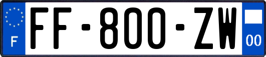 FF-800-ZW