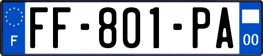 FF-801-PA