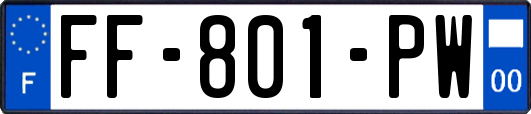 FF-801-PW