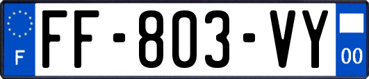 FF-803-VY