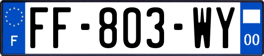 FF-803-WY