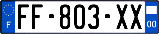 FF-803-XX