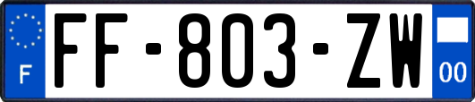 FF-803-ZW