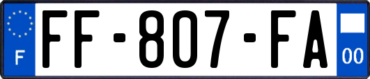 FF-807-FA