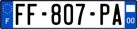 FF-807-PA