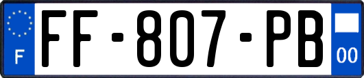 FF-807-PB