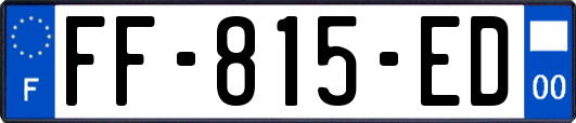 FF-815-ED