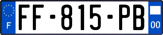 FF-815-PB
