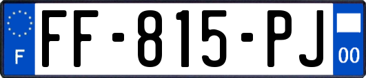 FF-815-PJ