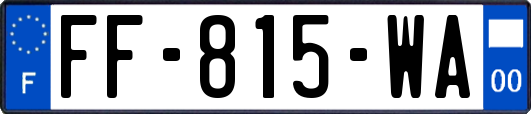 FF-815-WA