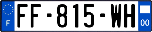 FF-815-WH