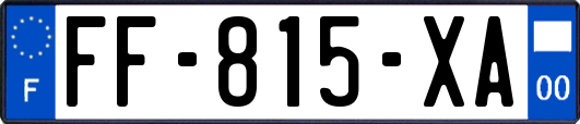 FF-815-XA