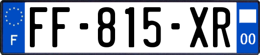 FF-815-XR