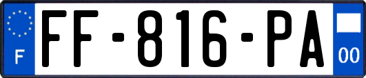 FF-816-PA