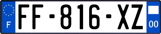 FF-816-XZ