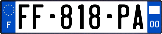 FF-818-PA