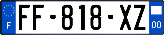 FF-818-XZ