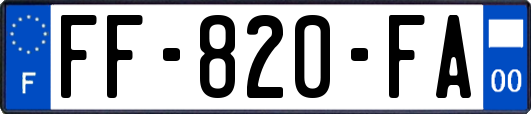 FF-820-FA