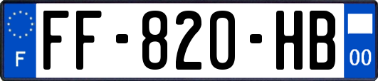 FF-820-HB