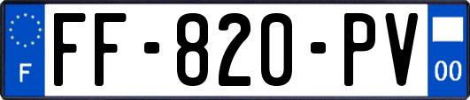 FF-820-PV