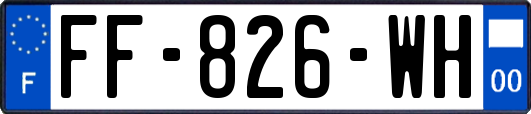FF-826-WH