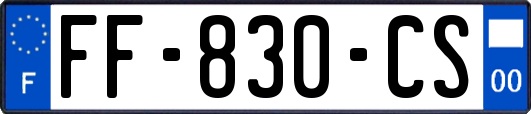 FF-830-CS