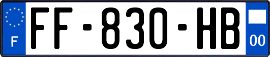 FF-830-HB
