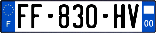 FF-830-HV