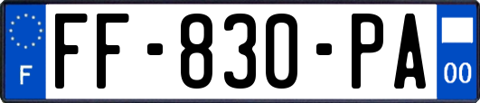 FF-830-PA