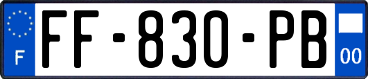 FF-830-PB