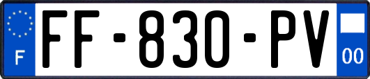 FF-830-PV