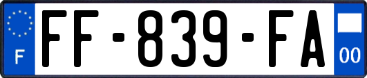 FF-839-FA