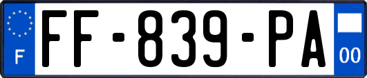 FF-839-PA