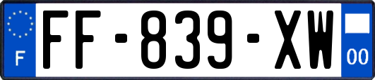 FF-839-XW