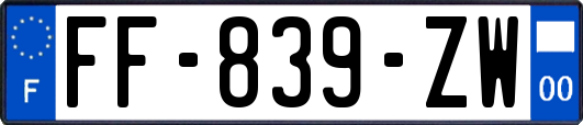 FF-839-ZW