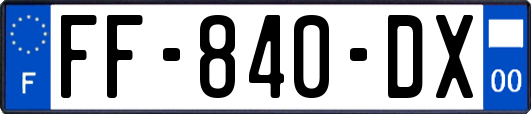 FF-840-DX