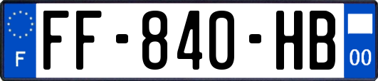 FF-840-HB