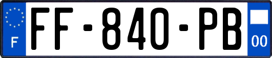 FF-840-PB