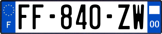 FF-840-ZW