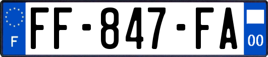 FF-847-FA