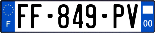 FF-849-PV