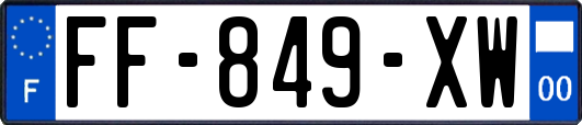 FF-849-XW