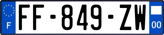 FF-849-ZW