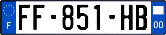 FF-851-HB