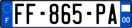 FF-865-PA
