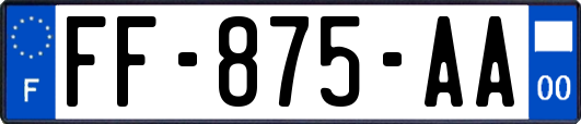 FF-875-AA